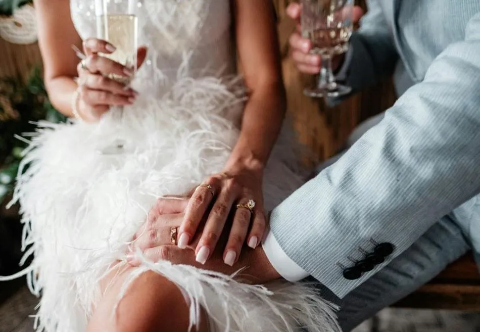 Destination wedding dinner in Italy